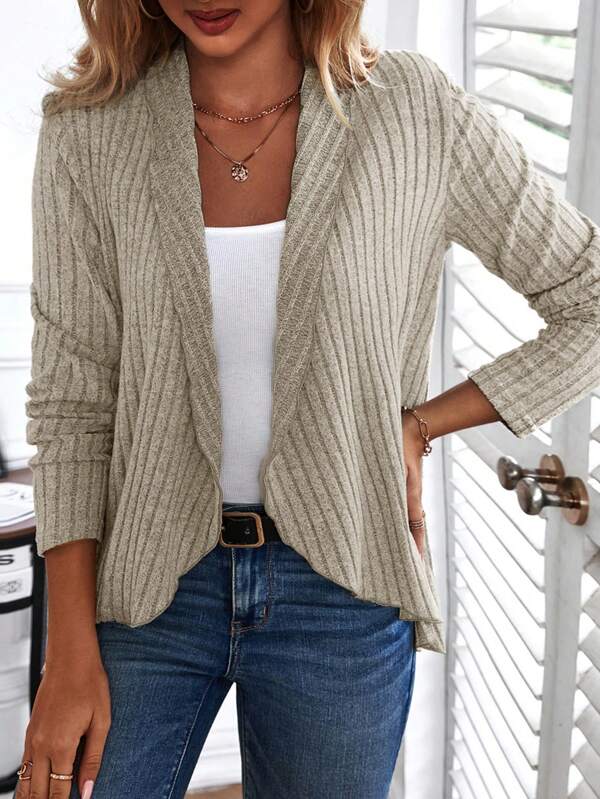 Basic Solid Long Sleeve Top - Liora-S-State of Style