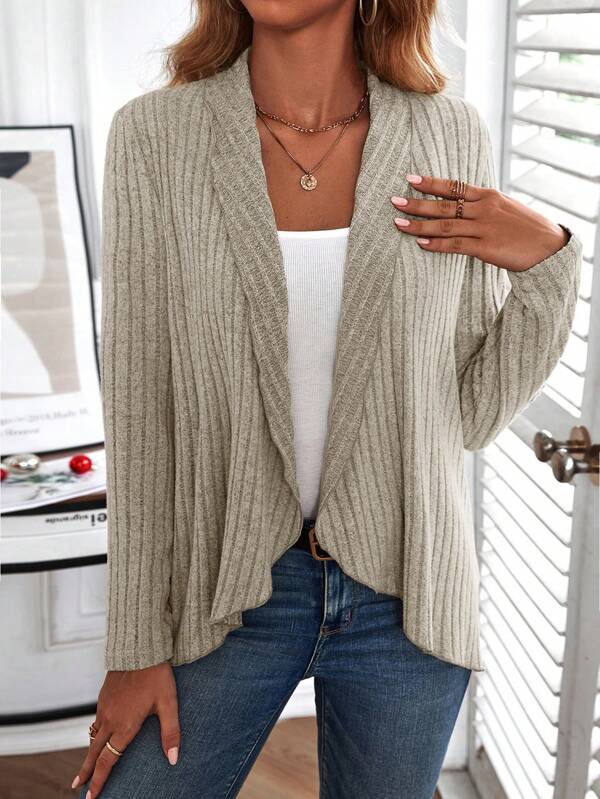 Basic Solid Long Sleeve Top - Liora-S-State of Style