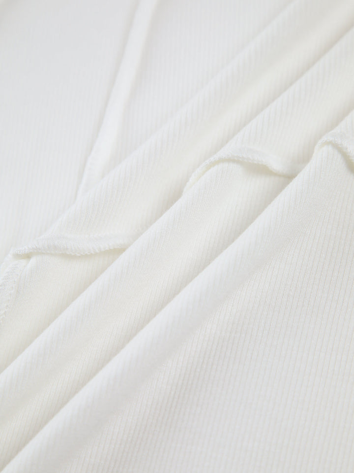Basic Women's Long Sleeve Shirt - Mira-White-XS-State of Style