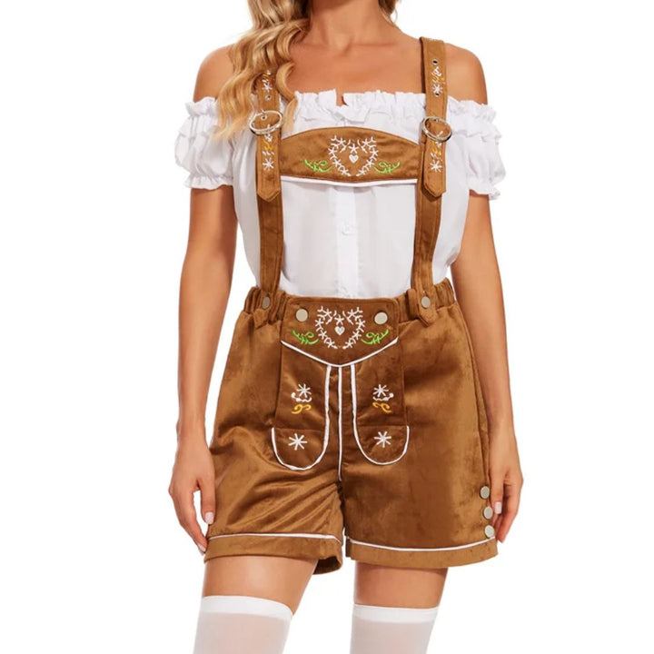 Bavarian Lederhosen Elise – Oktoberfest & Carnival Costume-M-State of Style