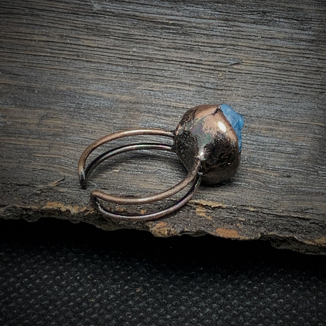 Natural Raw Birthstone Ring - Selina