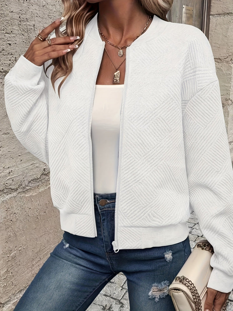 Stylish Women's Zip-Up Jacket – Rivka