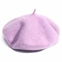 Becka Wool Beret | Stylish and Versatile-Purple-State of Style