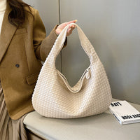 Woven Shoulder Bag - Camille