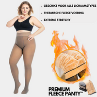 Bella's Comfy Fleece Tights-Black-Plus Size(L t/m 2XL) (70 ~95 KG)-State of Style