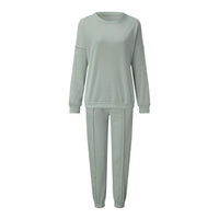 BellesPakje | Women's Oversized Loungewear Set-Light Green-S-State of Style