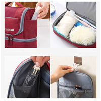 Large-Capacity Hanging Toiletry Bag Organiser – Multi-Compartment Travel Case