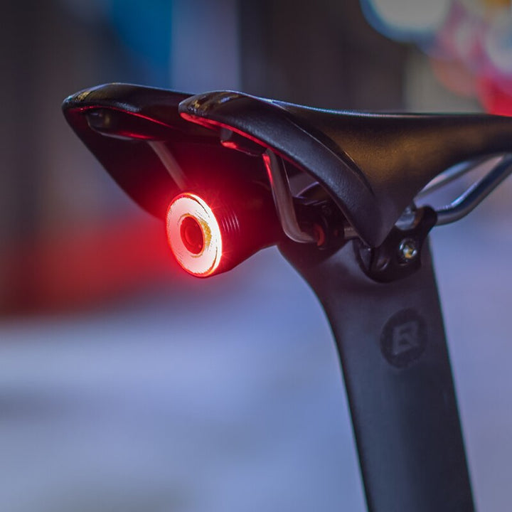 Bicycle rear light - LumiGuard Smartlight-Smartlight + Saddle Attachment-State of Style