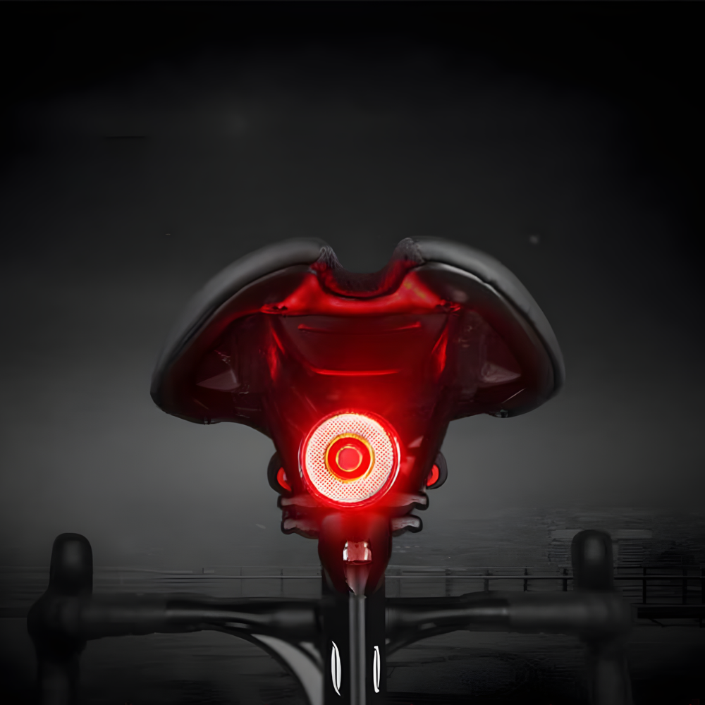 Bicycle rear light - LumiGuard Smartlight-Smartlight + Saddle Attachment-State of Style