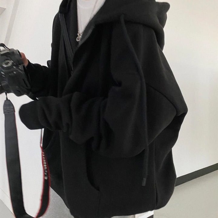 BigHoodie | Oversized Hoodie for Women-Black-M-State of Style