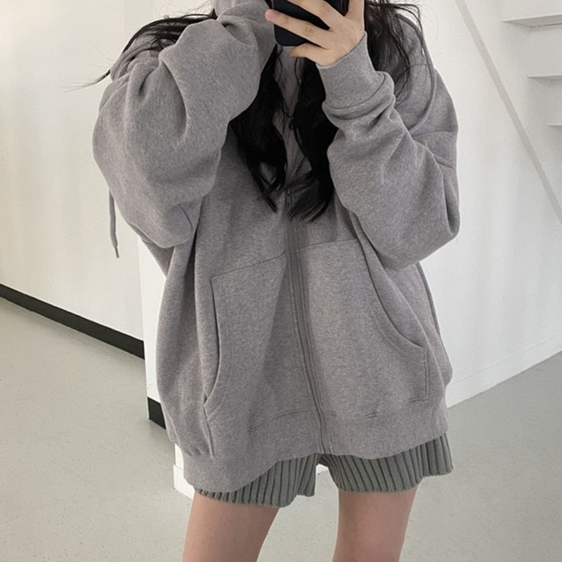 BigHoodie | Oversized Hoodie for Women-Blue 1-M-State of Style