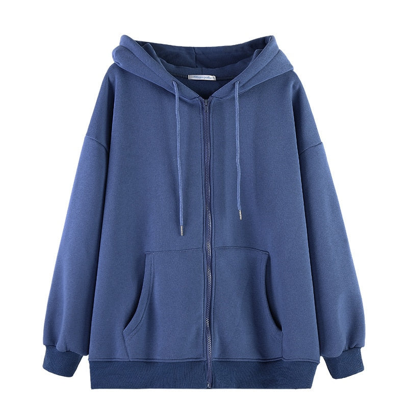 BigHoodie | Oversized Hoodie for Women-Blue 1-M-State of Style