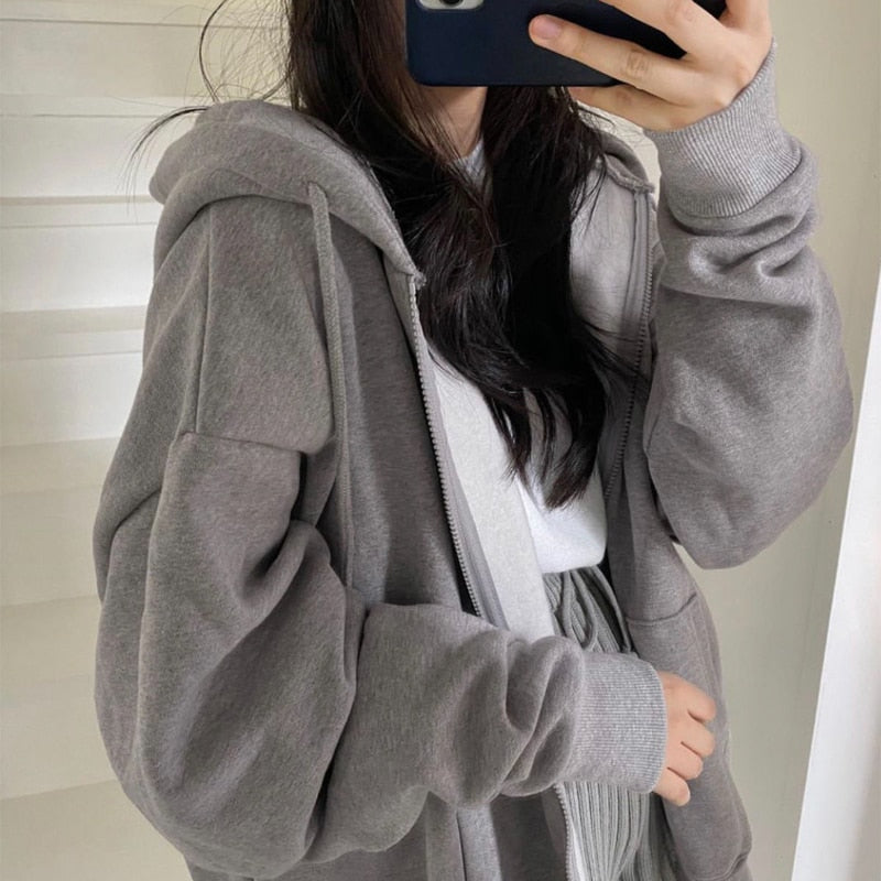 BigHoodie | Oversized Hoodie for Women-Blue 1-M-State of Style
