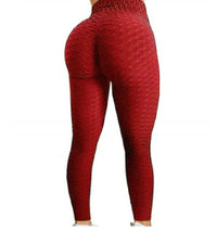 BigLeggings | Women's High-Waisted Leggings-Red-S-State of Style