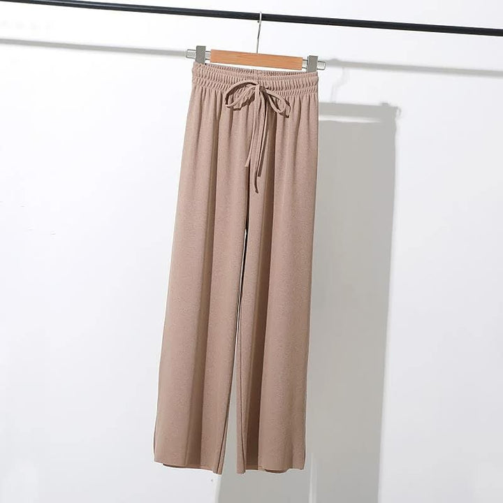 BigPants | Women's High-Waisted Trousers-Khaki-S-State of Style