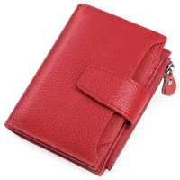 Compact Multi-Functional Leather Wallet – RFID Blocking