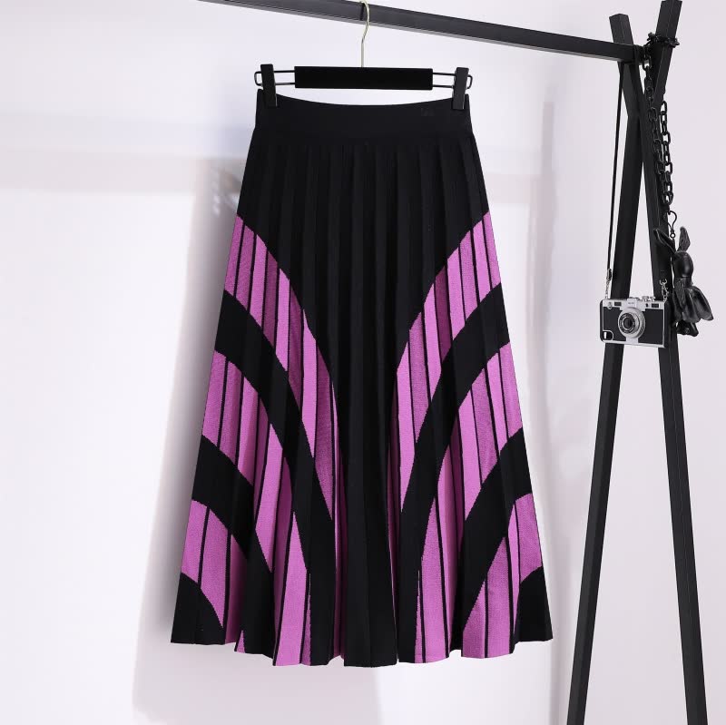BigSkirt | Women's Summer Skirt-Purple-L-State of Style