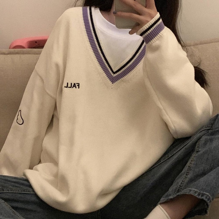 BigSweater | Women's Cosy Knit Sweater-Black-S-State of Style