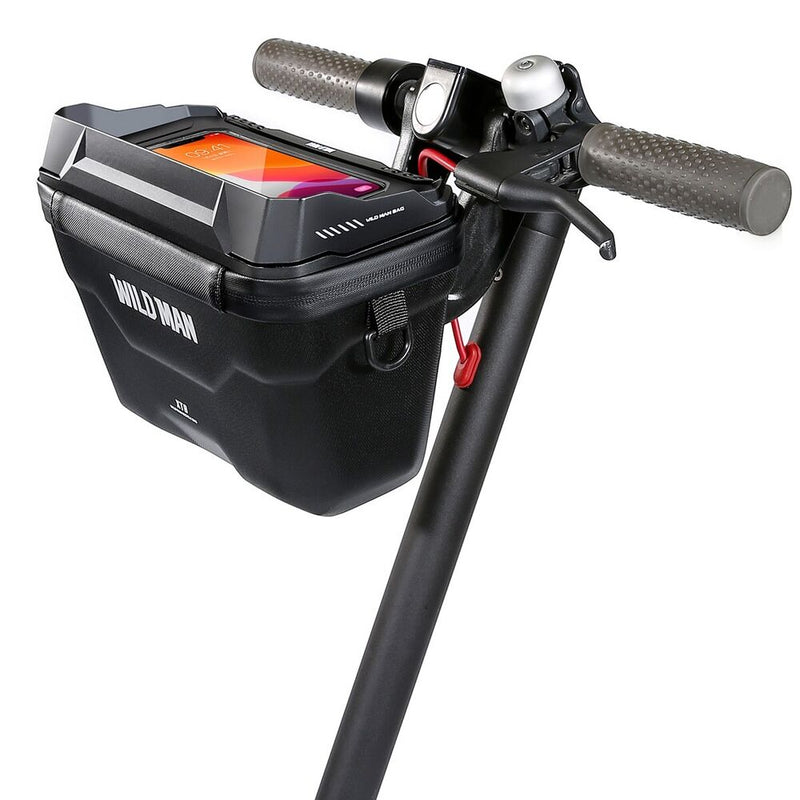 Bike Handlebar Bag for Smartphone and Essentials - RideEase-State of Style