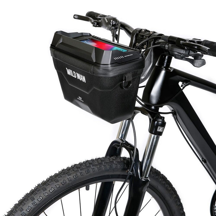 Bike Handlebar Bag for Smartphone and Essentials - RideEase-State of Style