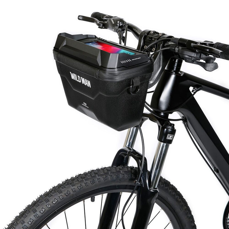 Bike Handlebar Bag for Smartphone and Essentials - RideEase-State of Style
