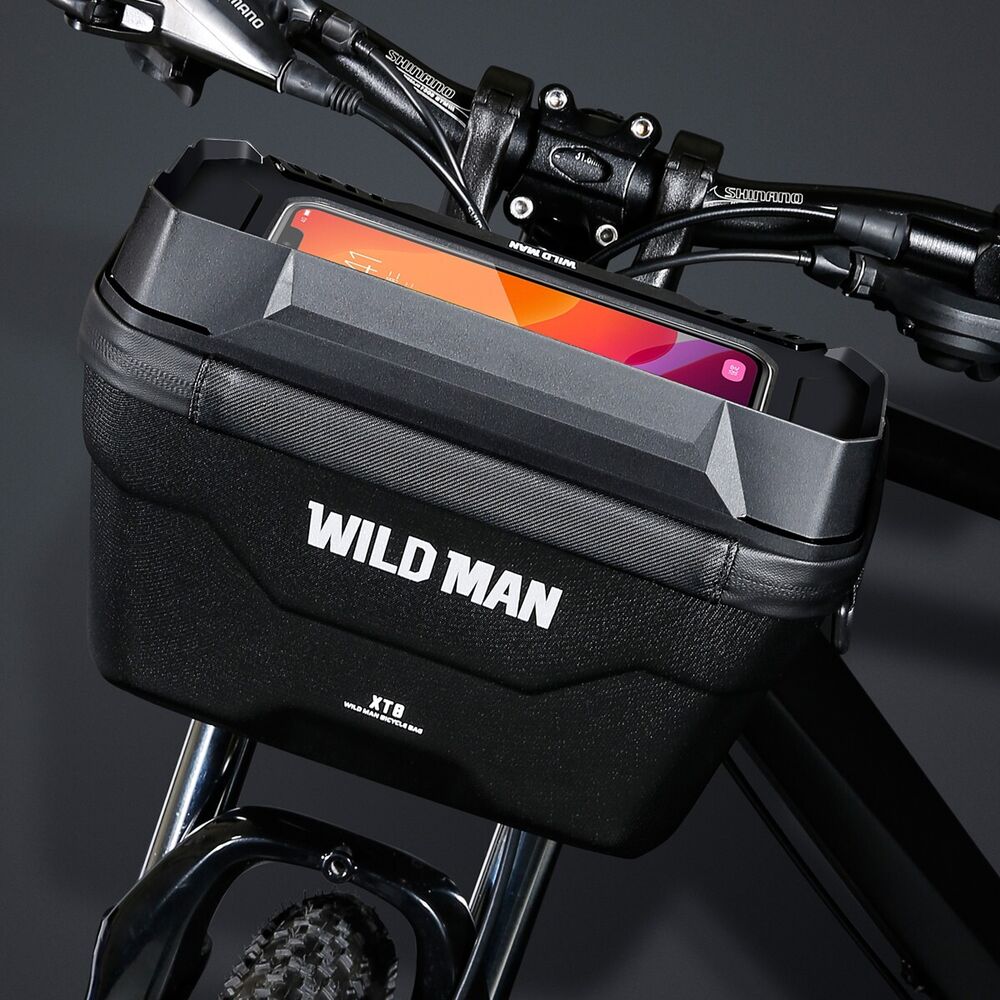 Bike Handlebar Bag for Smartphone and Essentials - RideEase-State of Style