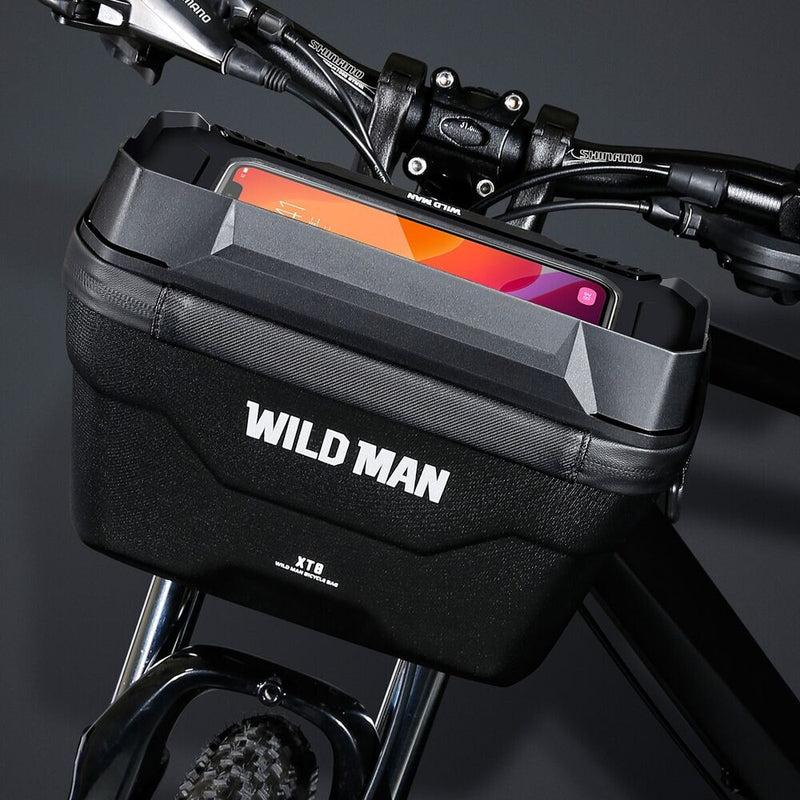 Bike Handlebar Bag for Smartphone and Essentials - RideEase-State of Style