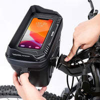 Bike Handlebar Bag for Smartphone and Essentials - RideEase-State of Style