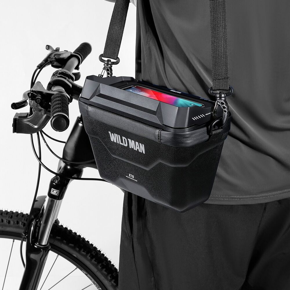 Bike Handlebar Bag for Smartphone and Essentials - RideEase-State of Style