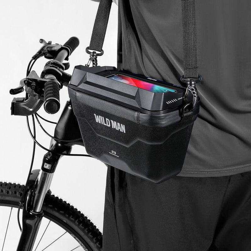 Bike Handlebar Bag for Smartphone and Essentials - RideEase-State of Style