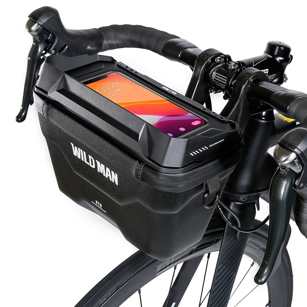 Bike Handlebar Bag for Smartphone and Essentials - RideEase-State of Style