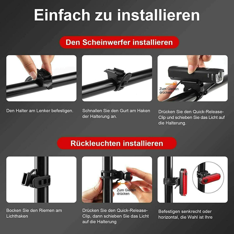 Bike Light Set - LumenGuard™-State of Style