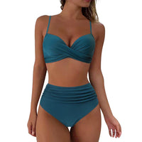Bikini Set - Mila-Blue Green-S-State of Style