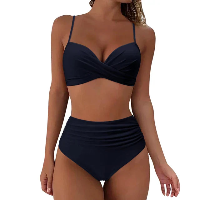 Bikini Set - Mila-Dark Blue-S-State of Style
