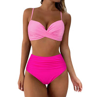 Bikini Set - Mila-Light Pink/Pink-S-State of Style