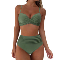 Bikini Set - Mila-Olive Green-S-State of Style
