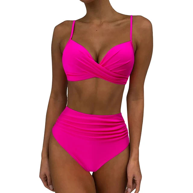 Bikini Set - Mila-Pink-S-State of Style
