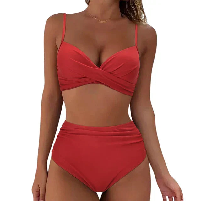 Bikini Set - Mila-Red Wine-S-State of Style