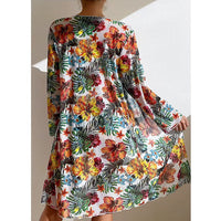 Bikini set with High Waist and Cover-up – Amira-Turquoise-XS-State of Style