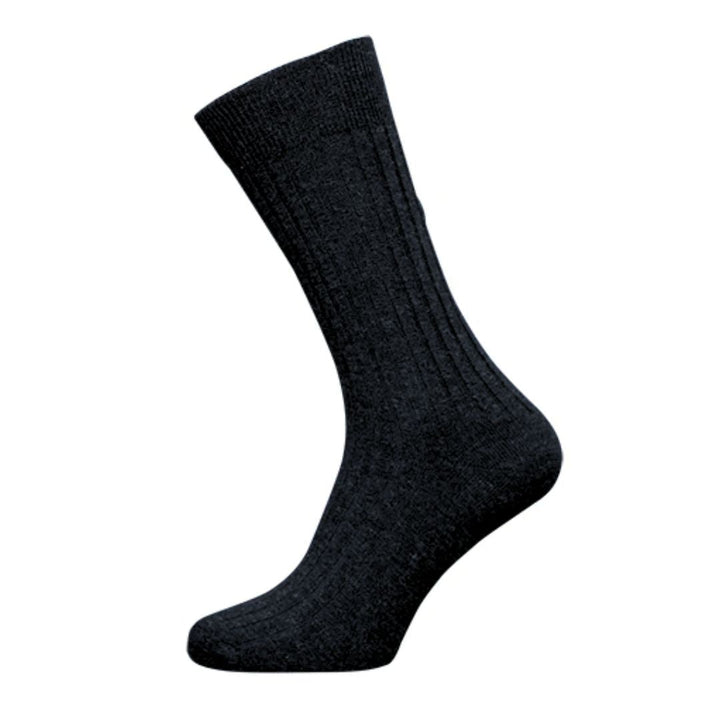 Billy Traditional Wool Socks – 5-Pack Retro Mid-Length Men’s Socks-Black-State of Style