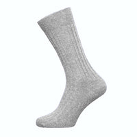 Billy Traditional Wool Socks – 5-Pack Retro Mid-Length Men’s Socks-Light Grey-State of Style