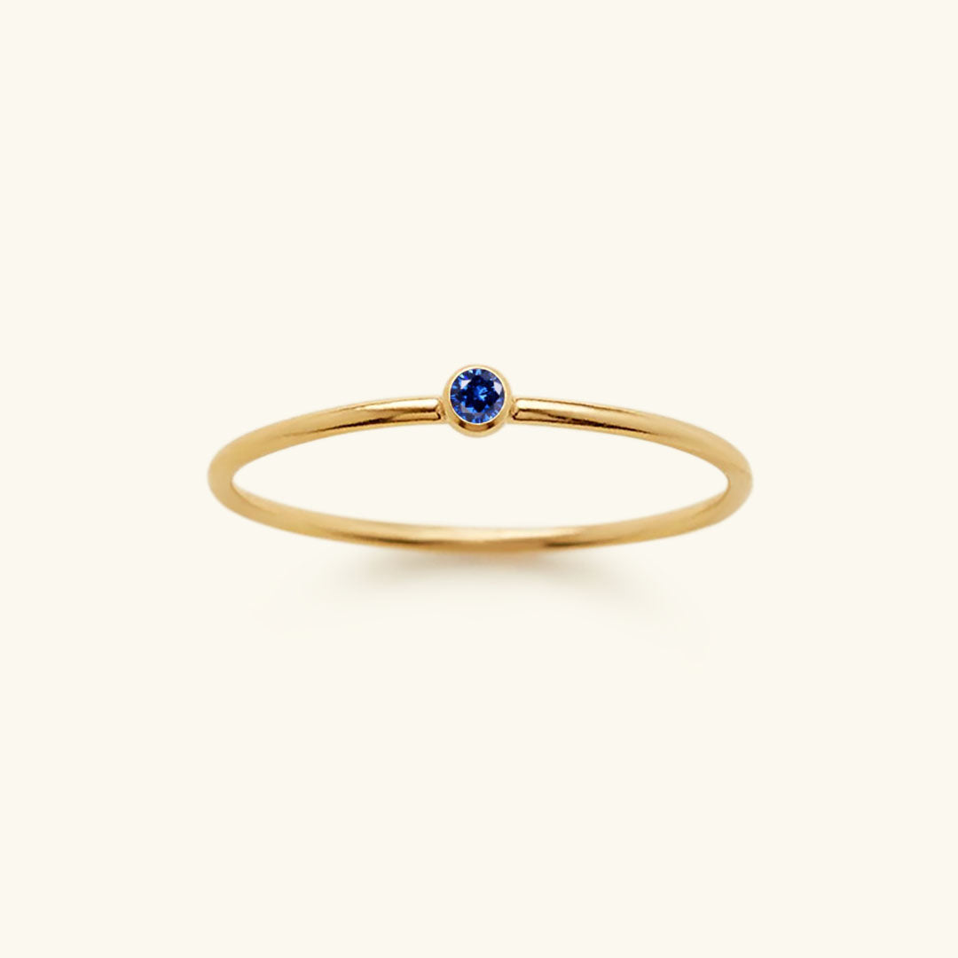 Birthstone Ring - Celestia-September – Sapphire-49 mm-State of Style