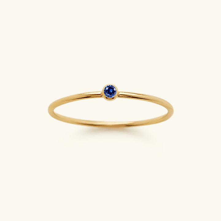 Birthstone Ring - Celestia-September – Sapphire-49 mm-State of Style