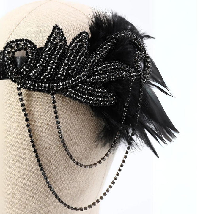 Black 1920s Accessories Set-State of Style