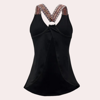 Black Fashionable V-Neck Top for Women - Noa-XS-State of Style