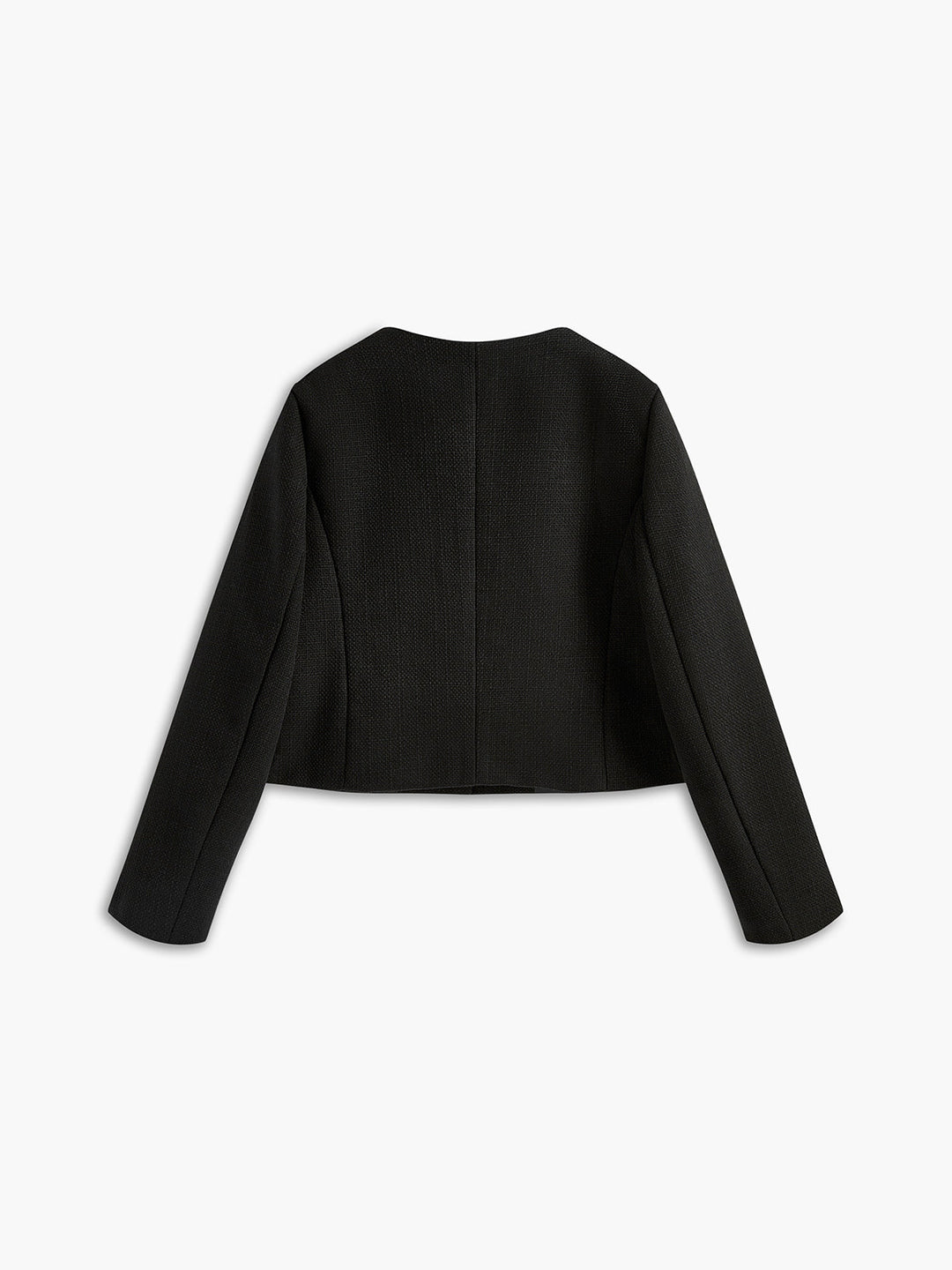 Black Gold Button Tweed Blazer - Camille-XS-State of Style