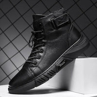 Black Handmade Leather Boots - NoirCraft-7-State of Style