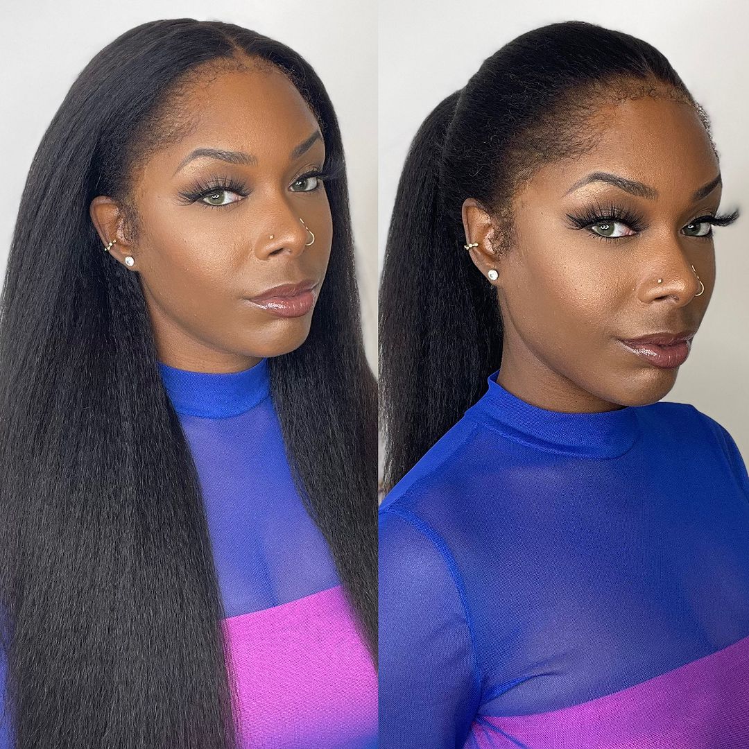 Black HD Lace Wig with Curly Edges – Imani-State of Style