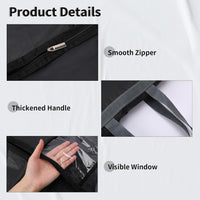 Long Garment Storage Cover – 180cm Dress Bag with Zipper & Window (Buy 1, Get 1 FREE)