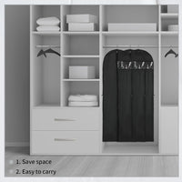 Long Garment Storage Cover – 180cm Dress Bag with Zipper & Window (Buy 1, Get 1 FREE)